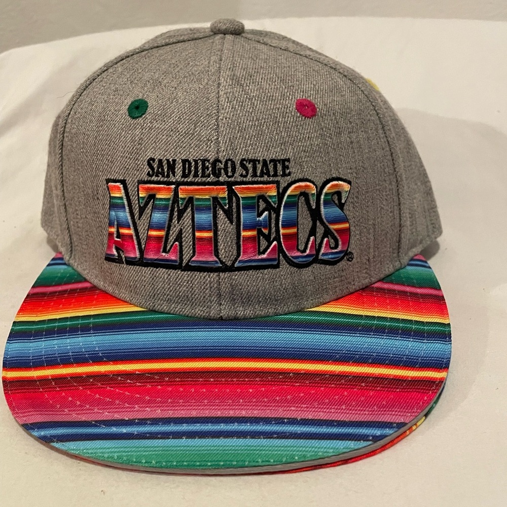 NEW San Diego State University Aztecs Hispanic Heritage Snapback Multicolor Cap